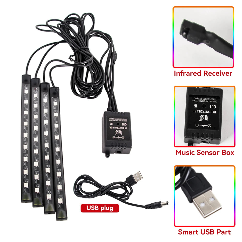 RGB Ambient Light Strips