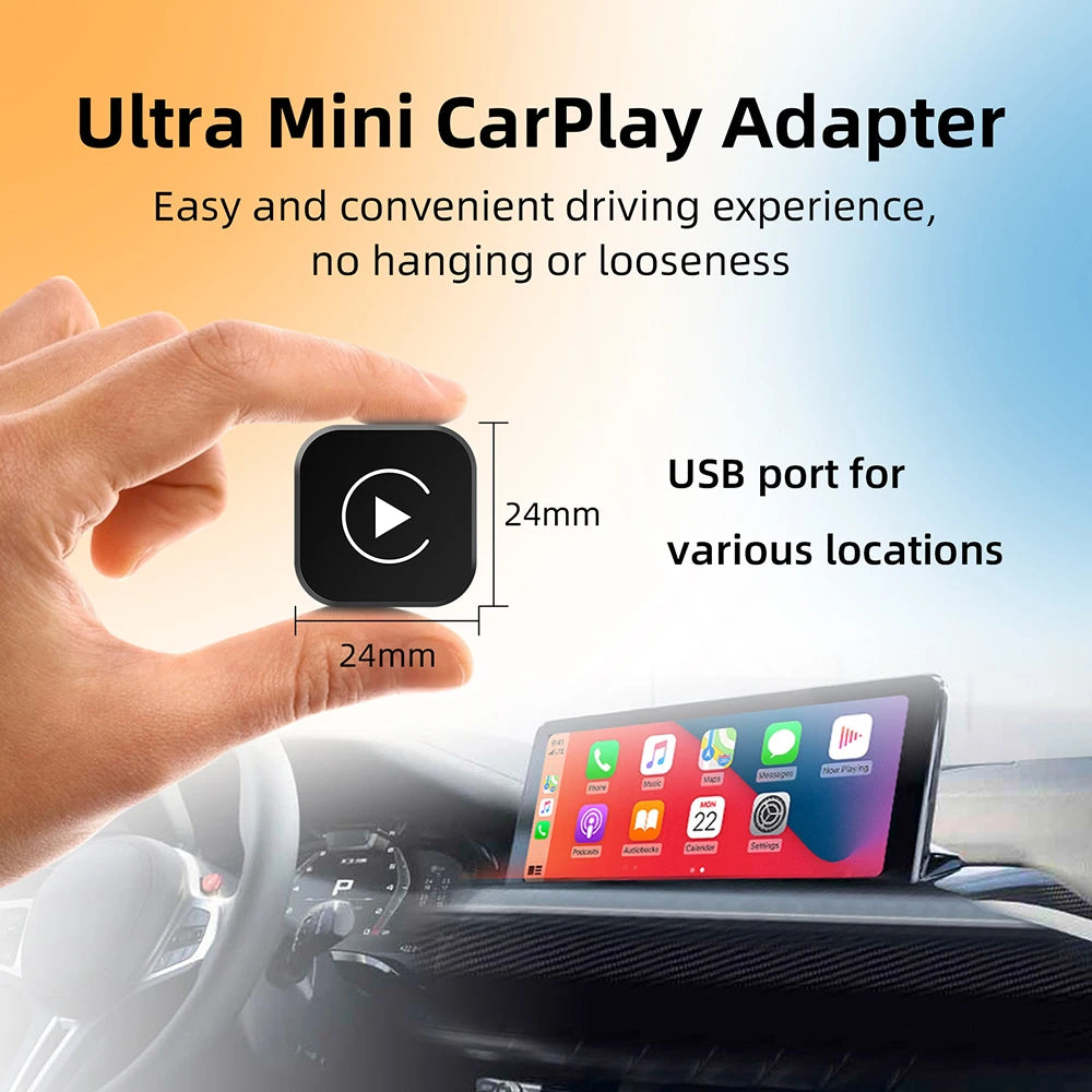 Wireless CarPlay/Android Auto Dongle