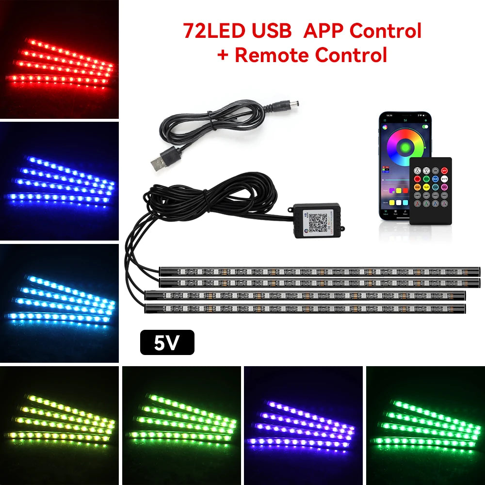 RGB Ambient Light Strips
