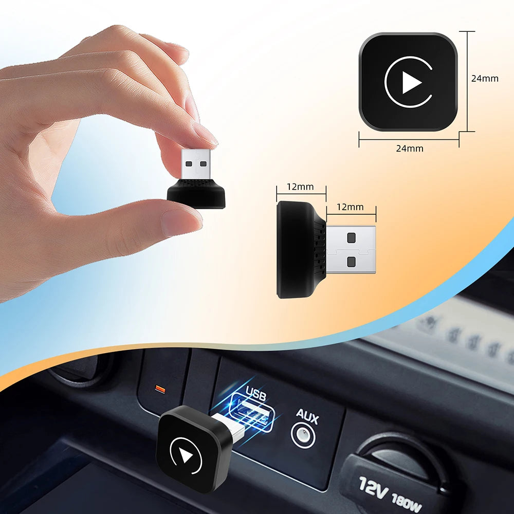Wireless CarPlay/Android Auto Dongle